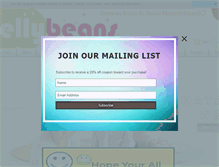 Tablet Screenshot of liljellybeans.com